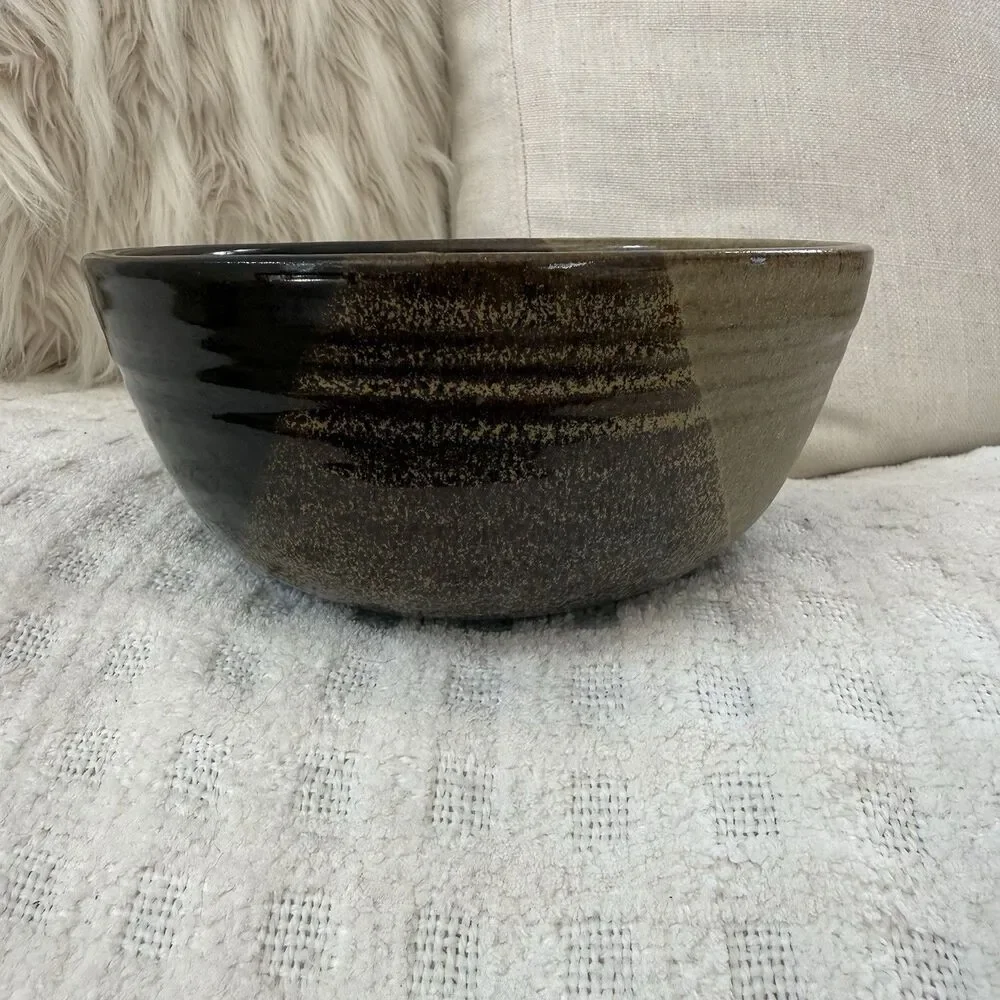 Sommerville Pottery Bowl Set of 3 Hand Thrown Studio Pulteney NY Glazed Neutral